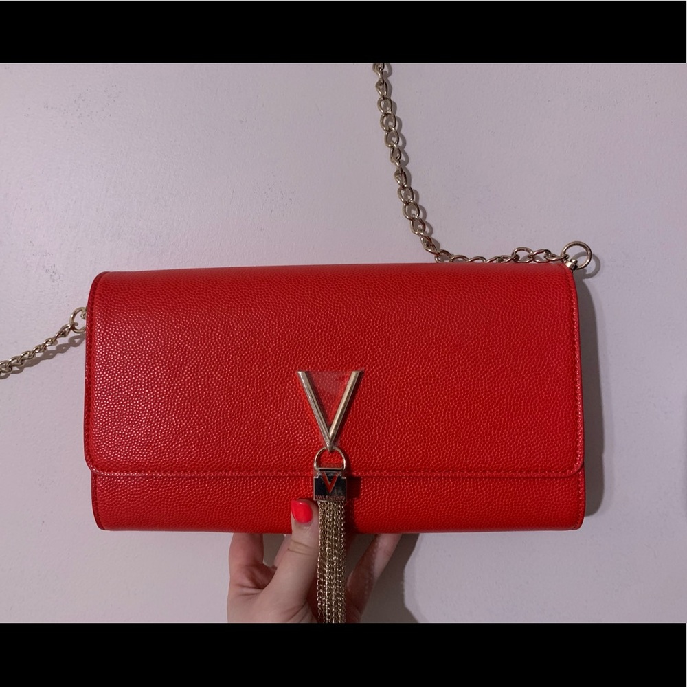 Valentino Red Crossbody Purse